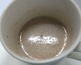 すりごま入りホットミロ作り方4写真