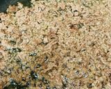 ペースト活用●キーマカレーのロコモコ風丼作り方1写真