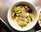 レンジ肉無豆腐味噌きな粉パスタ味野菜炒め作り方18写真