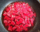 ビーツ餡のお粥作り方3写真