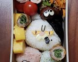 スプラトゥーン　遠足　お弁当　キャラ弁作り方1写真