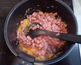 キーマカレーの卵とじ作り方2写真