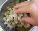 ベーコンとコロコロ野菜の甘酒味噌汁作り方4写真