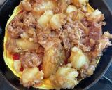 鉄板ソース焼きじゃが作り方5写真