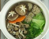 生姜の効いたお手軽「つくね鍋」作り方5写真