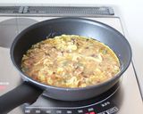 ひき肉＆木耳で【ベトナム風オムレツ】作り方4写真