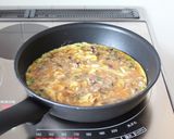 ひき肉＆木耳で【ベトナム風オムレツ】作り方5写真