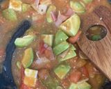 アボカドとフレッシュトマトのクリチパスタ作り方6写真