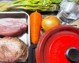 プルドポーク、漬け込み肉の差。作り方6写真