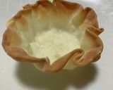 餃子の皮使用!赤いりんごのチーズタルト 作り方3写真