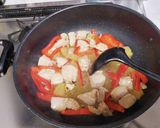 鶏肉カシューナッツペースト炒め作り方3写真