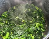 ほうれんそうと里芋のミルクパスタ作り方2写真