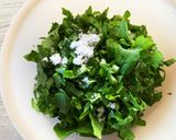 大根の葉っぱとツナの混ぜごはん作り方1写真