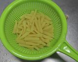 ピスタチオ味てぬきクリームショートパスタ作り方14写真