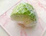 レンチン♪キャベツのごまポン酢ダレ和え作り方1写真
