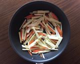 マコモダケのきんぴら作り方5写真