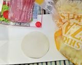 餃子の皮でベーコンチーズ巻【お弁当の具】作り方1写真
