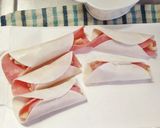 餃子の皮でベーコンチーズ巻【お弁当の具】作り方3写真