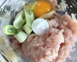米粉でふんわり鶏つくね作り方2写真