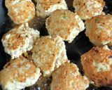 米粉でふんわり鶏つくね作り方4写真