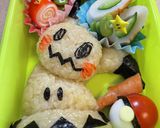 パパ奮闘キャラ弁　ポケモン◯ミミッキュ◯作り方10写真