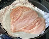 オーブンなし♪鶏むね肉の絶品ミックスピザ作り方3写真