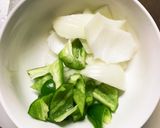 レンジもやし入コク旨オイきな粉味甘酢酢豚作り方7写真