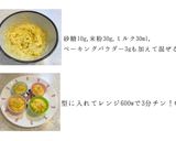 しっとりカボチャ蒸しパン　卵不使用作り方2写真