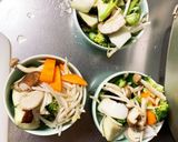 レンジもやし入コク旨オイきな粉味甘酢酢豚作り方11写真
