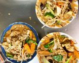 レンジもやし入コク旨オイきな粉味甘酢酢豚作り方15写真