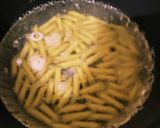 【備忘録】マカロニケチャップ炒め作り方1写真