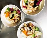 肉無ほんのりシーフードウスター春雨炒め煮作り方10写真