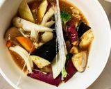 肉無ほんのりシーフードウスター春雨炒め煮作り方14写真