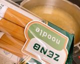 ゼンブヌードル骨丸ごとサンマと舞茸パスタ作り方5写真