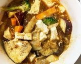 肉無ほんのりシーフードウスター春雨炒め煮作り方19写真