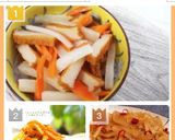 【簡単】めんつゆで＊大根と人参の金平煮＊作り方12写真