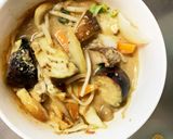 肉無チクワシーフード風味ゴマだれ野菜炒め作り方18写真