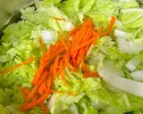 白菜のほっこり味噌汁^^作り方4写真