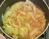 キャベツとベーコンのコンソメ煮作り方5写真