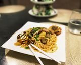 茄子と豚バラ柚子胡椒醤油パスタ作り方8写真