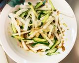 隙間埋め簡単居酒屋風さっぱり彩大根サラダ作り方6写真