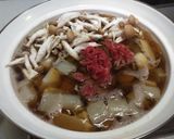 醤油仕立て・山形牛・芋煮作り方8写真
