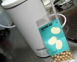 SOYMIL de 豆乳さつまいもご飯♪作り方1写真