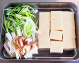 餅入り鯖缶キムチスープ作り方1写真