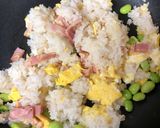 ベーコンエッグ炒飯作り方4写真