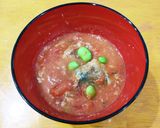 トマト缶でほっこり味噌汁作り方4写真