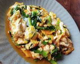 食感のムラが美味しい！鬼旨ニラ玉作り方7写真