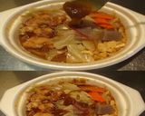 美味ドレのグリーンカレーソース鶏の味噌鍋作り方1写真