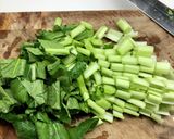 小松菜と*ヤリイカの具だくさんパスタ作り方3写真