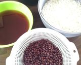炊飯器で簡単お赤飯　お祝いに♪６合３合作り方4写真